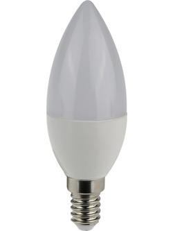 Λαμπα led Κερι 5,8w e14 6500k 175-265v pro