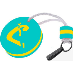 Cressi Floating Keychain Turquoise/Yellow