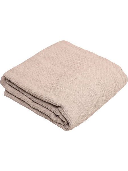 Κουβέρτα Πικέ Αλέξα Linen Viopros Μονό 160x240cm 100% Βαμβάκι