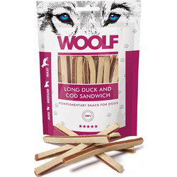 Woolf Long Sandwich with Duck & Cod 100gr