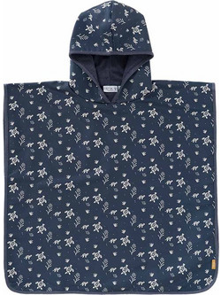 Fresk Ocean Turtle Παιδικό Πόντσο Θαλάσσης Microfiber Navy Μπλε 59x59cm FR-SW2307-04