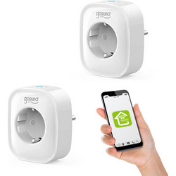 Gosund Σετ Έξυπνες Πρίζες WiFi Smart Socket 16A 3680W, Amazon Alexa, Google Home Compatible, EU Plug, 2τμχ (SP1)