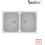Sanitec Classic 318 Επικαθήμενος Νεροχύτης Γρανίτη Ματ White 78x51cm