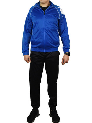 Kappa Ephraim Ανδρικό Σετ Φόρμας με Λάστιχο Μαύρο Royal Blue 702759-19-4053
