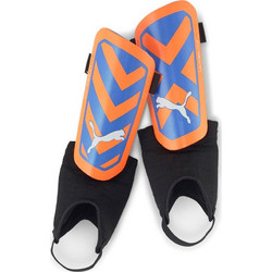 Puma Ultra Light Επικαλαμίδες Ποδοσφαίρου Ενηλίκων Μπλε Πορτοκαλί 030874-01
