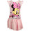 Setino Minnie Mouse Παιδικό Φόρεμα με Τούλι Ροζ MIN-G-DRESS-11