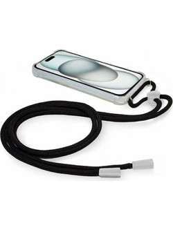 Κάλυμμα Κινητού Cool iPhone 15 Μαύρο Διαφανές Apple