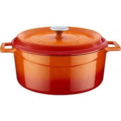 Lava Χύτρα Μαντεμένια Red 28cm