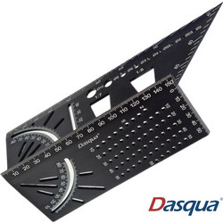 Dasqua 1804-1106 Γωνια σημαδέματος και μέτρησης 3D αλουμινίου