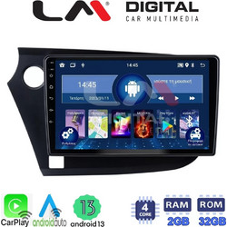 LM Digital ZN4381 Ηχοσύστημα Αυτοκινήτου με Οθόνη Αφής USB Bluetooth & GPS