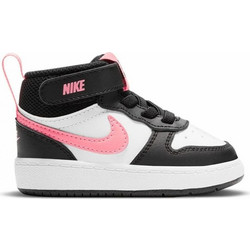 Nike Court Borough Mid 2 Παιδικά Sneakers Μποτάκια Λευκά CD7784-005