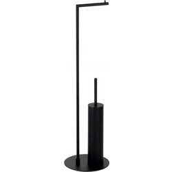 Βάση Χαρτιού Με Πιγκάλ AH-BA73149 Φ20x70cm Black Andrea House Μέταλλο