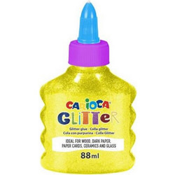 Κολλά Carioca Neon Glitter 88ml Κίτρινη 42116/34