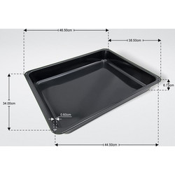 AEG Ταψί Φούρνου Κουζίνας Βαθύ 46x34x10.5cm 3878857105