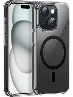 Θήκη Hoco Magnetic Premium Series Anti-Drop Magnetic Mag-charge για Apple iPhone 15 Plus Smoke