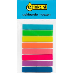 Σελιδοδείκτες 123ink 45 x 8 mm 8 x 20 Τεμάχια