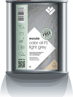 EUKULA COLOR OIL FS LIGHT GREY - ΛΑΔΙ ΕΜΠΟΤΙΣΜΟΥ ΑΝΟΙΧΤΟ ΓΚΡΙ 1L 0169002200