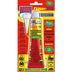 TURBO - FIX ΣΦΡΑΓΙΣΤΙΚΗ ΣΙΛΙΚΟΝΗ ΜΑΥΡΗ BLISTER 80ml 98436