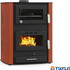 Thermogatz GSW 35 Oven Ατσάλινη Ξυλόσομπα Καλοριφέρ με Φούρνο 35kW