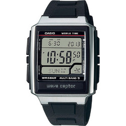 Casio Ψηφιακό Ανδρικό Ρολόι Χρονογράφος με Μαύρο Καουτσούκ Λουράκι WV-59R-1AEF
