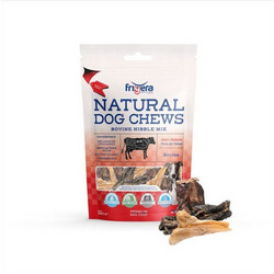 Friger- Natural Dog Chews Bovine nibble Mix 250g- 40228585181- Pet Supplies