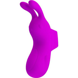 Pretty Love Rechargeable Finger Bunny Δονητής Δακτύλου Μωβ