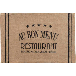 ΣΟΥΠΛΑ DINER 30x45εκ. ΜΑΥΡΟ