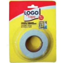 Logo ταινία διπλής όψεως αφρώδης 19mm x1.5m