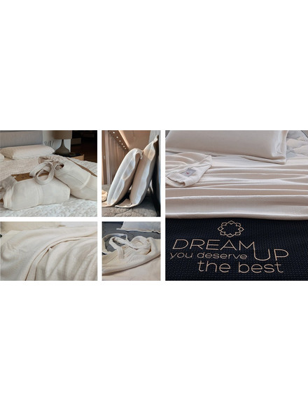 Linea Strom Summer Blanket Pure Modal Καλοκαιρινή κουβέρτα από 100% φυσικές ίνες Modal 200x260cm