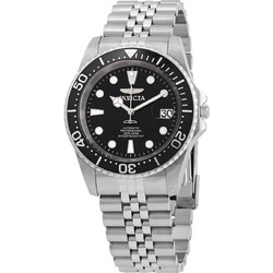 Invicta Pro Diver Ανδρικό Ρολόι Αυτόματο με Ασημί Μεταλλικό Μπρασελέ 30091
