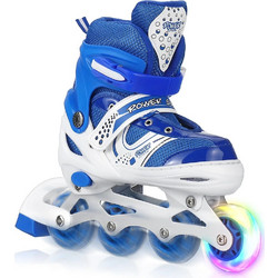 Παιδικά Ρυθμιζόμενα Inline Rollers Μπλε 35-38/38-41 38-41