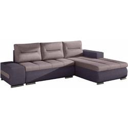 PoliHome Otto Γωνιακός Καναπές Δεξιά Γωνία Μωβ 275x180x85cm 16550459