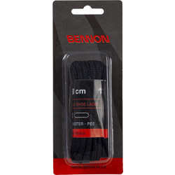 Κορδόνια παπουτσιών Bennon black 190εκ