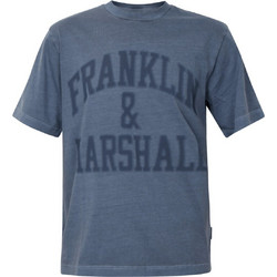 Franklin & Marshall T-SHIRT K/M Μπλε