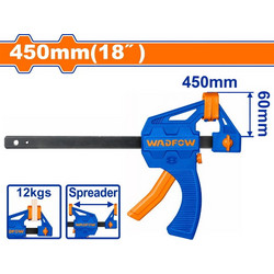 WADFOW Σφιγκτήρας Μαραγκών Αυτόματος 18" / 60X450MM WCP4318