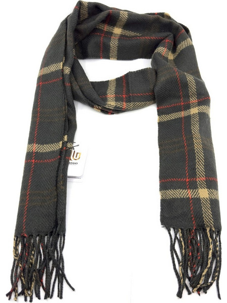 Legend - LGS-3021-131 - Double Face - Olive - Κασκόλ KASHMIR TOUCH - olive