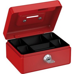 Κουτί Ταμείου Basi Small Κόκκινο (2100-0100-ROT)