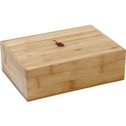 ΚΟΥΤΙ ΜΕ ΚΑΠΑΚΙ BAMBOO ΟΡΘ. 22X15X7EK - ESPIEL - TUL111