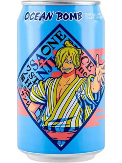 Sparkling Water One Piece Sanji, Tropical Fruit 330ml