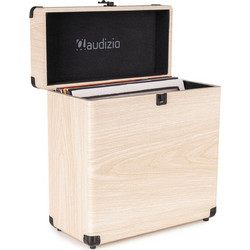 AUDIZIO RC32 LIGHT WOOD Ποιοτική Θήκη για δίσκους Βινυλίου σε χρώμα ανοιχτού ξύλου