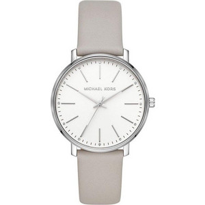 Michael Kors Pyper Γυναικείο Ρολόι με Γκρι Δερμάτινο Λουράκι MK2797 Michael Kors Pyper Γυναικείο Ρολόι με Γκρι Δερμάτινο Λουράκι MK2797