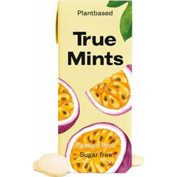 True Mints Passion Fruit Sugarfree Pastilles Καραμέλες Χωρίς Ζάχαρη με γεύση Φρούτα του Πάθους 13gr