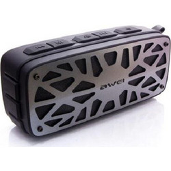 Awei Y330 Ηχείο Bluetooth 6W με Ραδιόφωνο Γκρι