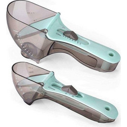 Σετ Έξυπνα Ρυθμιζόμενα Κουτάλια Μέτρησης Adjustable Measuring Spoon Μπλε