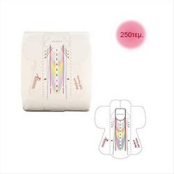 Alezori Medium Soft Φόρμες Νυχιών 250τμχ