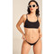 PCP Paros Bikini Set Μπουστάκι Brazil Μαύρο