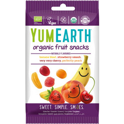 YumEarth Πολυβιταμινούχο Σνακ Φρούτων 50gr
