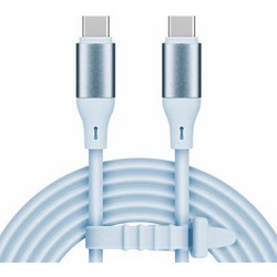 KRUGER & MATZ kαλώδιο USB-C/USB-C 1m Μπλε (KM1269 -1BL)