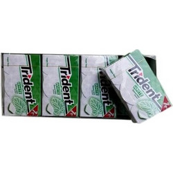 Trident White Spearmint Τσίχλες 23.8gr Συσκευασία 16 Τεμαχίων