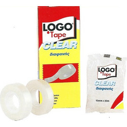 Logo Σελοτέιπ Γραφείου 12mm X 33mm Συσκευασία 12 Τεμαχίων